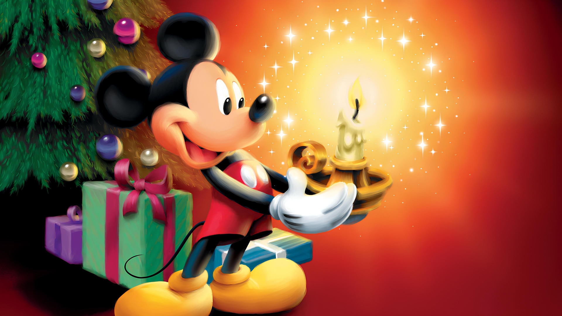 Mickey descubre la Navidad