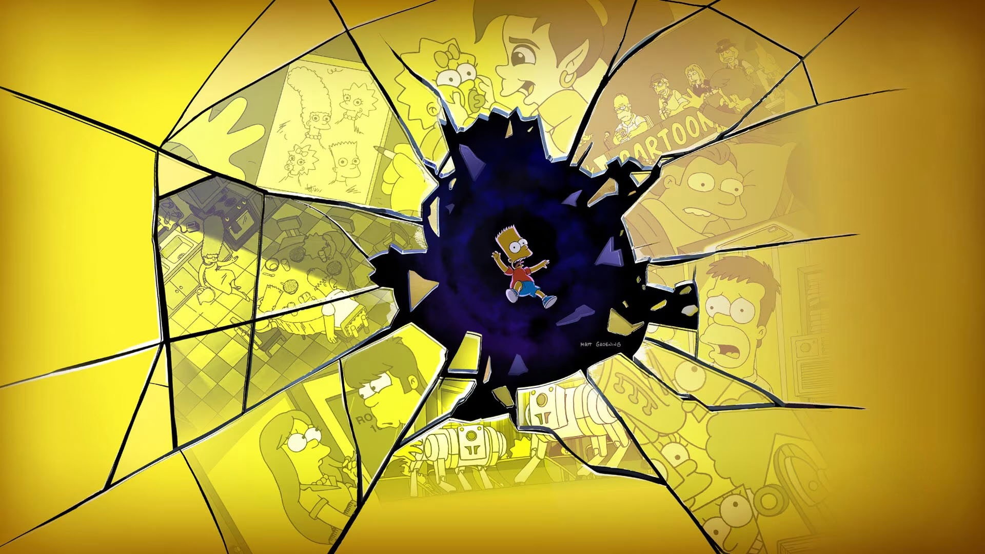 Los Simpson: Yellow Mirror: la realidad paralela de Homero